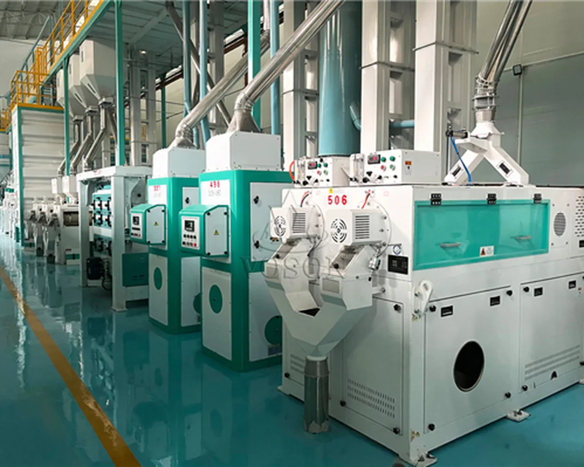 Rice milling equipment line used for 3 ton project cost planning