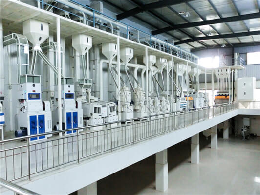 China rice mill supplier production line for factory inspection